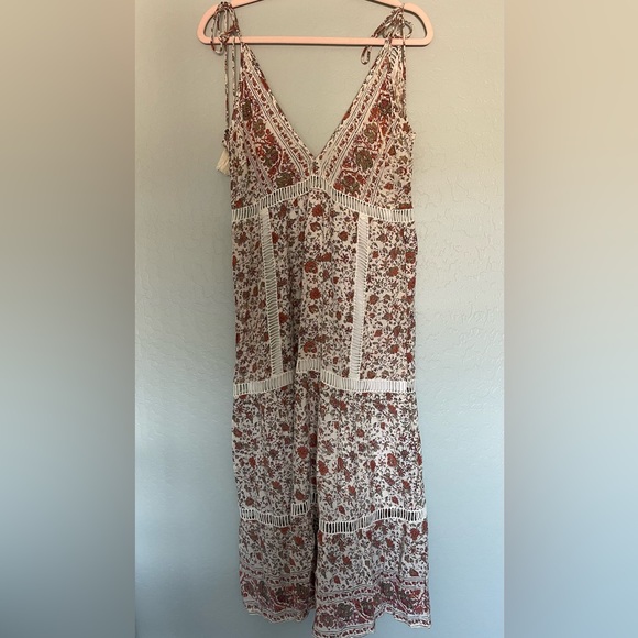 SAYLOR Anna Floral lace cut out Maxi Dress, size small - Picture 2 of 6
